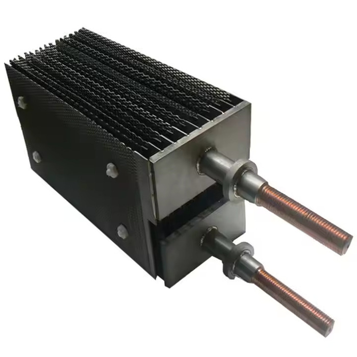 Titanium anode for manganese dioxide production